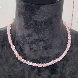 Purple Puka necklace